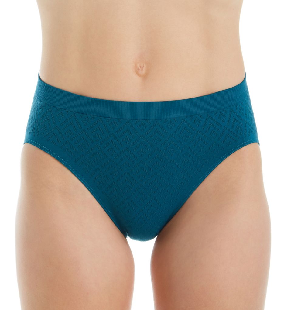 Comfort Revolution Microfiber Hi-Cut Panty-fs