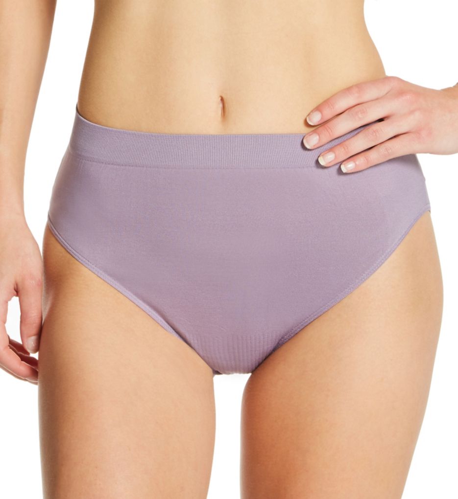 Comfort Revolution Microfiber Hi-Cut Panty-fs