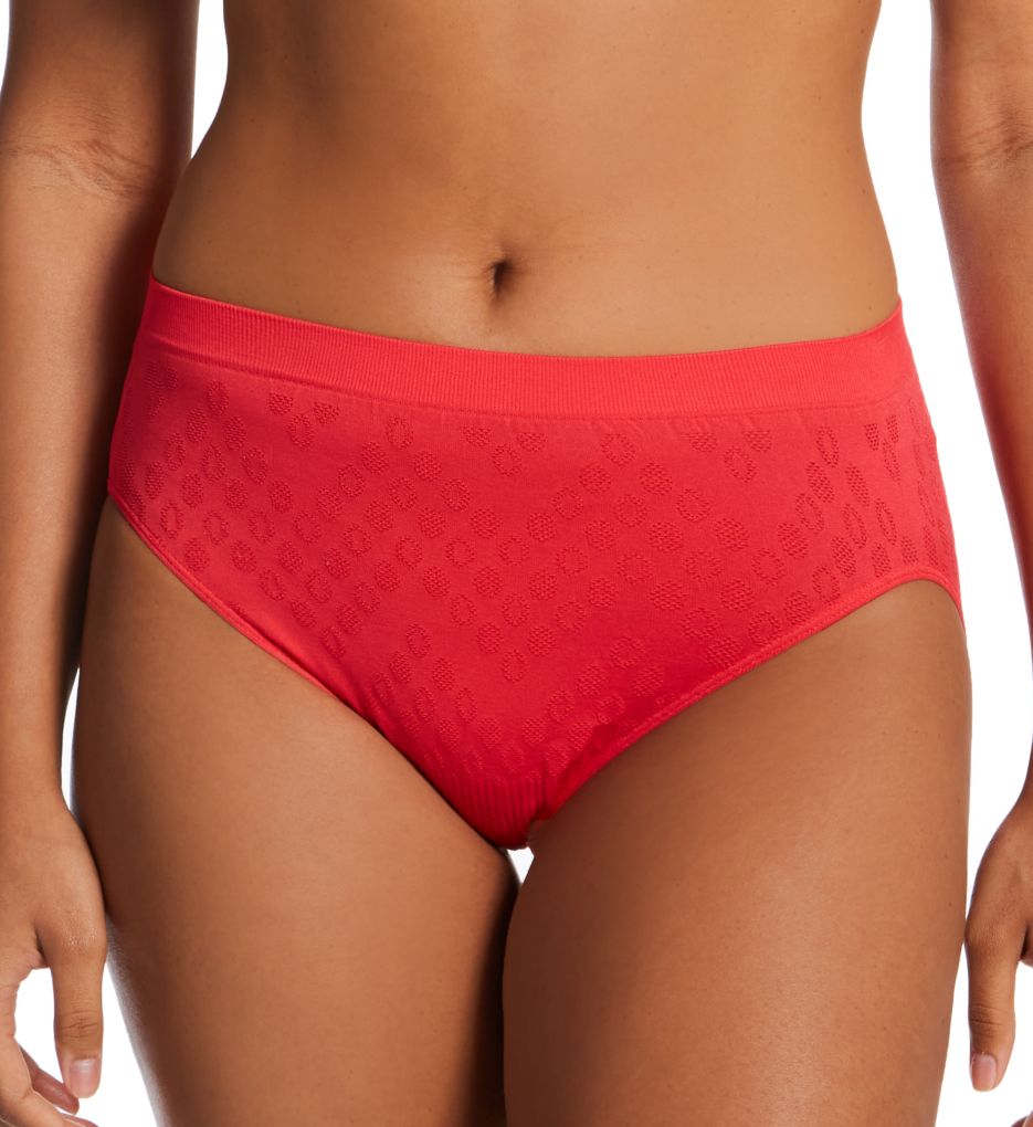 Comfort Revolution Microfiber Hi-Cut Panty-fs