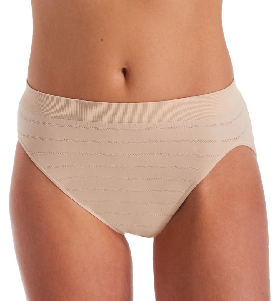 Comfort Revolution Microfiber Hi-Cut Panty-fs