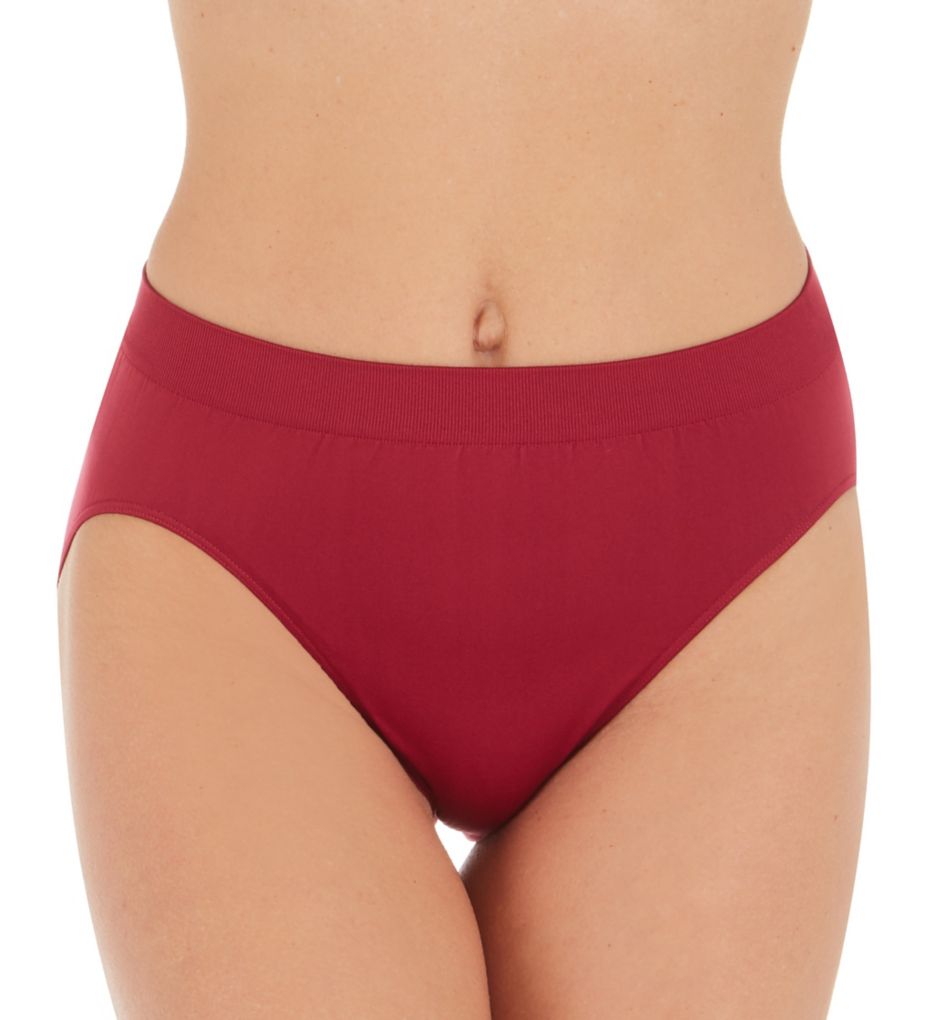 Comfort Revolution Microfiber Hi-Cut Panty-fs