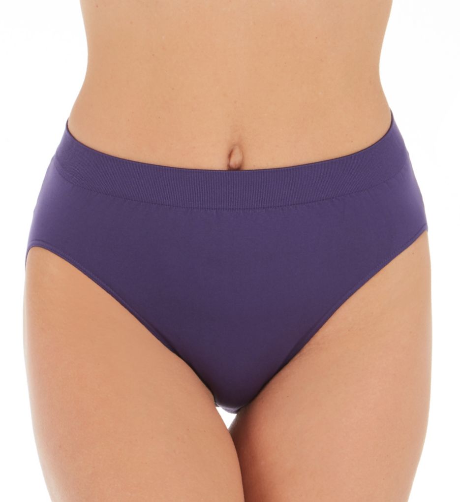 Comfort Revolution Microfiber Hi-Cut Panty-fs