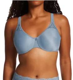 Passion for Comfort Minimizer Underwire Bra Soft Blue Grey 36C