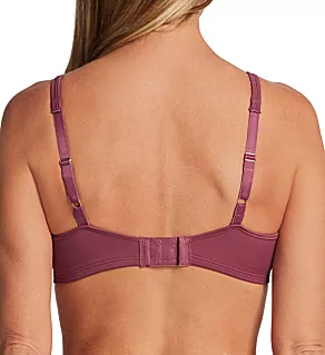 Passion for Comfort Minimizer Underwire Bra Rustic Berry Red 40DD