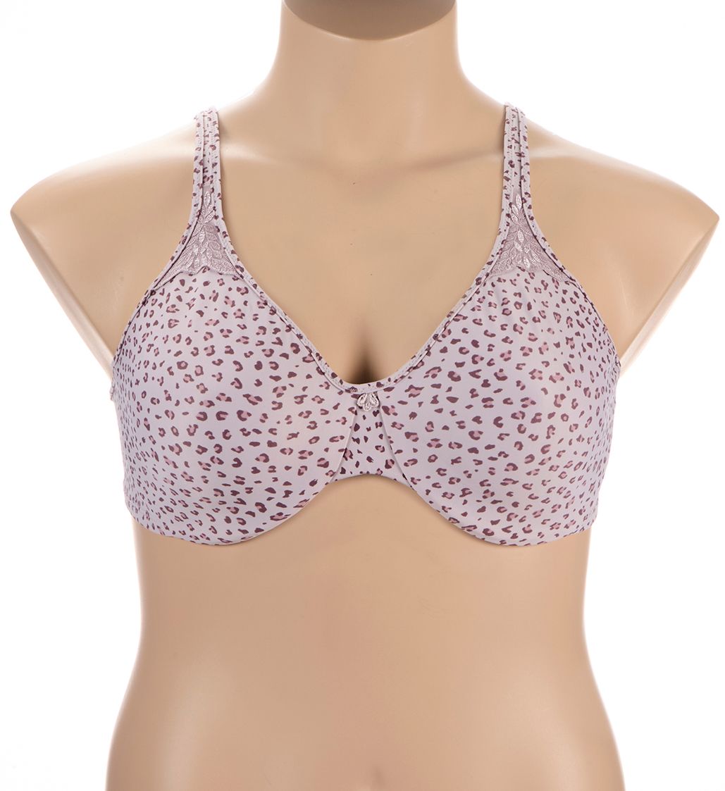 Bali Passion for Comfort Minimizer Underwire Bra Glossy Leopard Print 40C  - Image 1