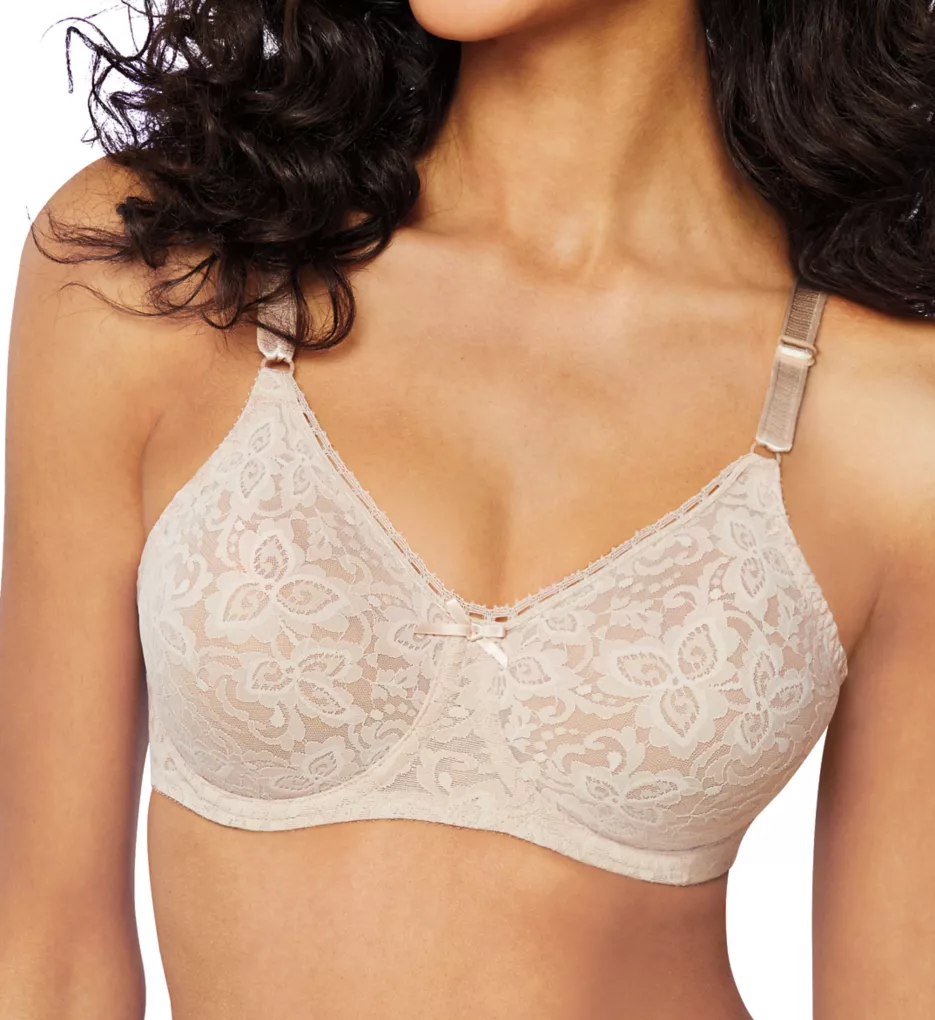 Lace 'N Smooth Seamless Cup Underwire Bra Rosewood 36C