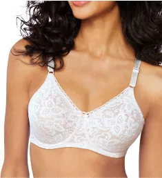 Lace 'N Smooth Seamless Cup Underwire Bra White 34C