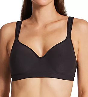 Comfort Revolution Wirefree Bra Black 36B