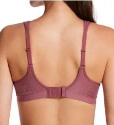 Comfort Revolution Wirefree Bra Rustic Berry Red Zag 36B