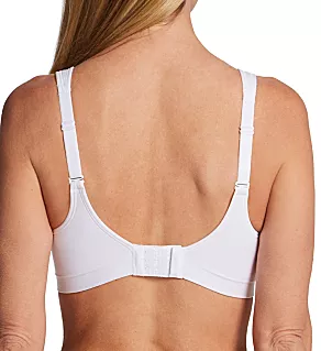 Comfort Revolution Wirefree Bra White 36B