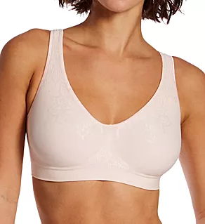 Comfort Revolution ComfortFlex Fit Wirefree Bra Light Buff Aztec S