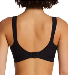 Comfort Revolution ComfortFlex Fit Wirefree Bra Black L