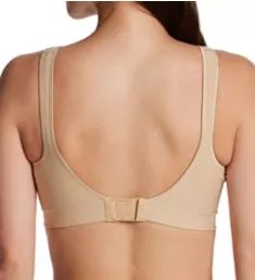 Comfort Revolution ComfortFlex Fit Wirefree Bra Nude L