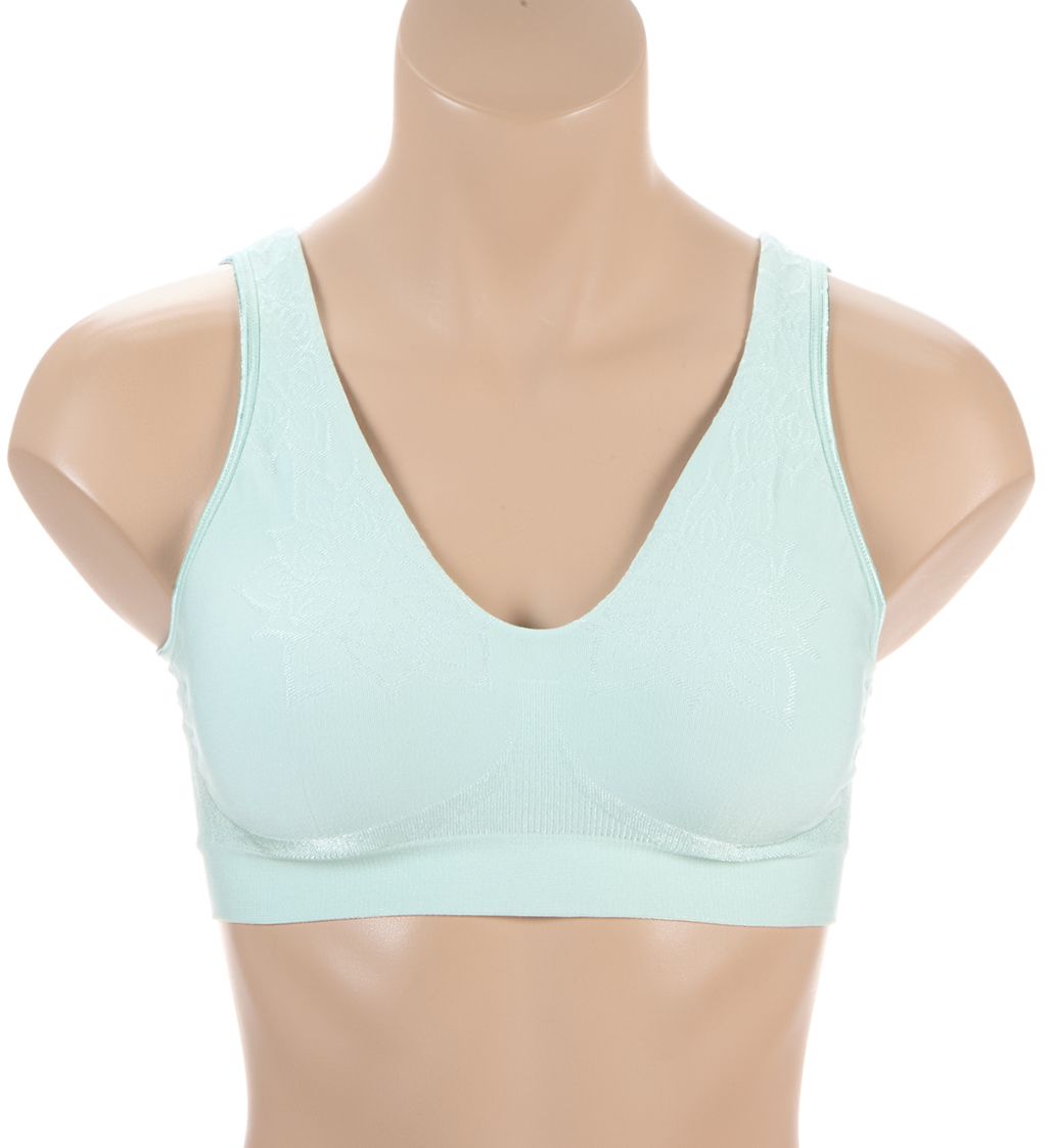 Bali Comfort Revolution ComfortFlex Fit Wirefree Bra Glassblown Aztec M  - Image 1