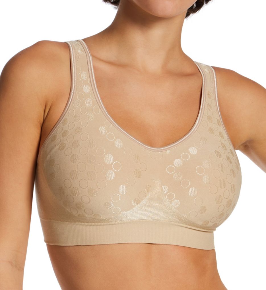 Bali Womens Comfort Revolution Smart Sizes Wire-Free Bra Style