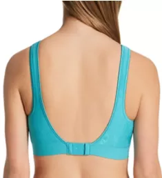 Comfort Revolution Shaping Wirefree Bra Isle Green Tropic 3X