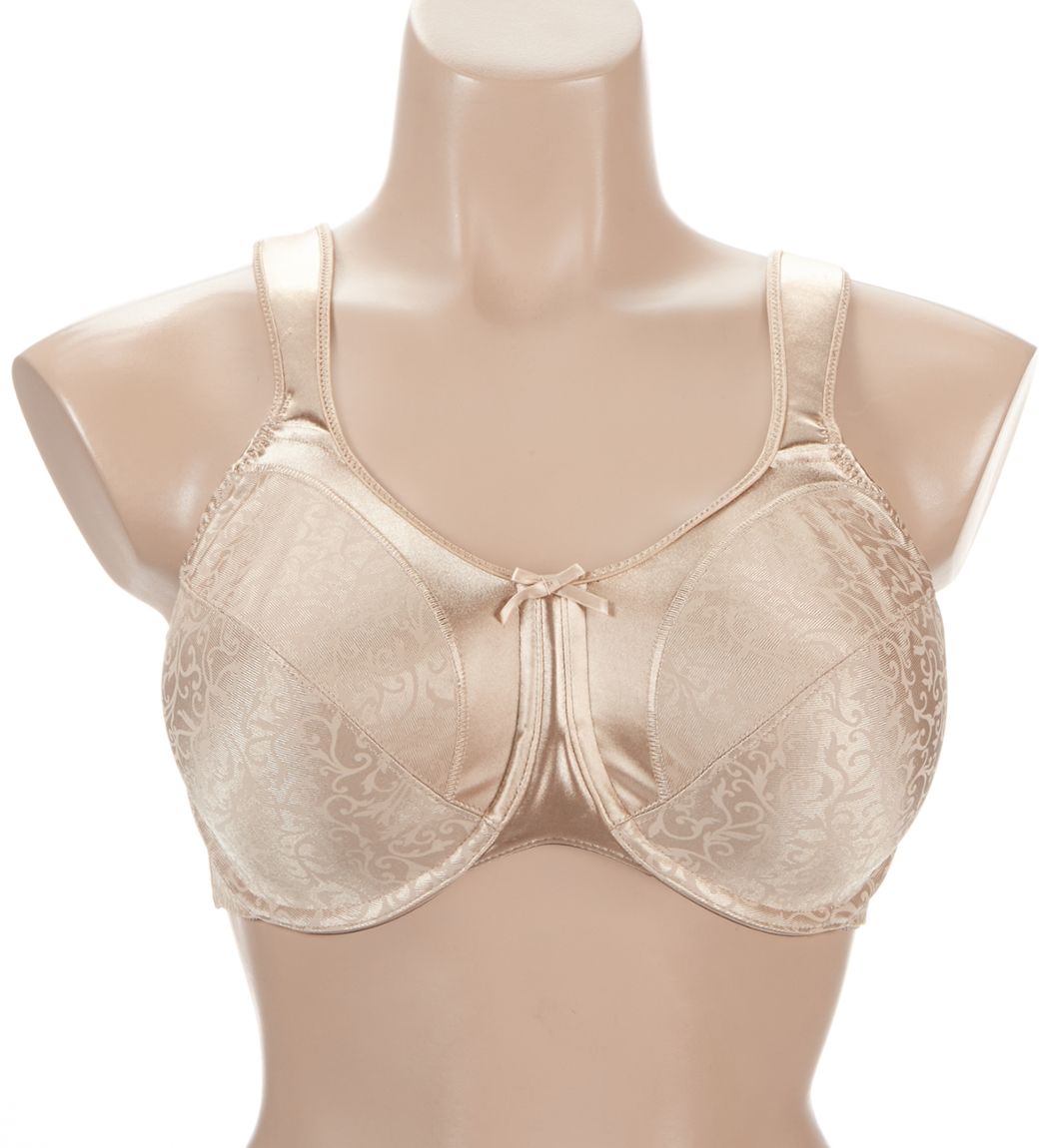 Bali Satin Tracings Minimizer Underwire Bra Nude 42DD  - Image 1