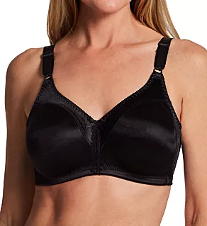 Double Support Cool Comfort Wirefree Bra Black 34B