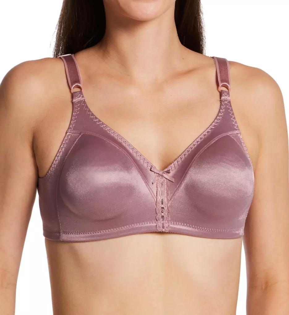 Double Support Cool Comfort Wirefree Bra Smokey Purple Mauve 36B