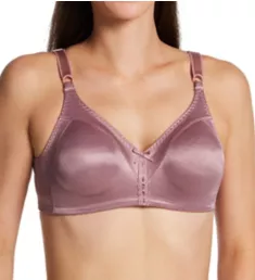 Double Support Cool Comfort Wirefree Bra Smokey Purple Mauve 36B