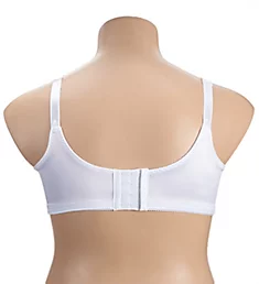 Double Support Cool Comfort Wirefree Bra White 44D