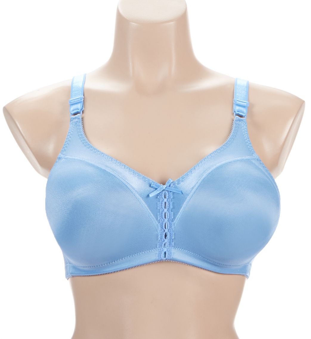 Bali Double Support Cool Comfort Wirefree Bra Blue Sky Ahead 38B  - Image 1