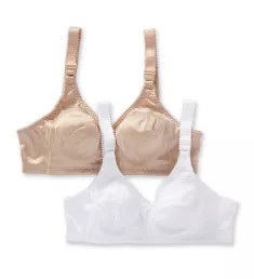 Double Support Cool Comfort Wirefree Bra - 2 Pack