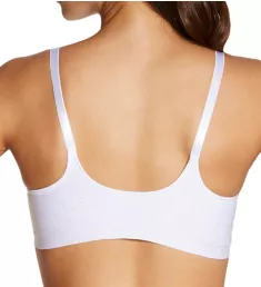 Comfort Revolution Front-Close Underwire Bra White 36B