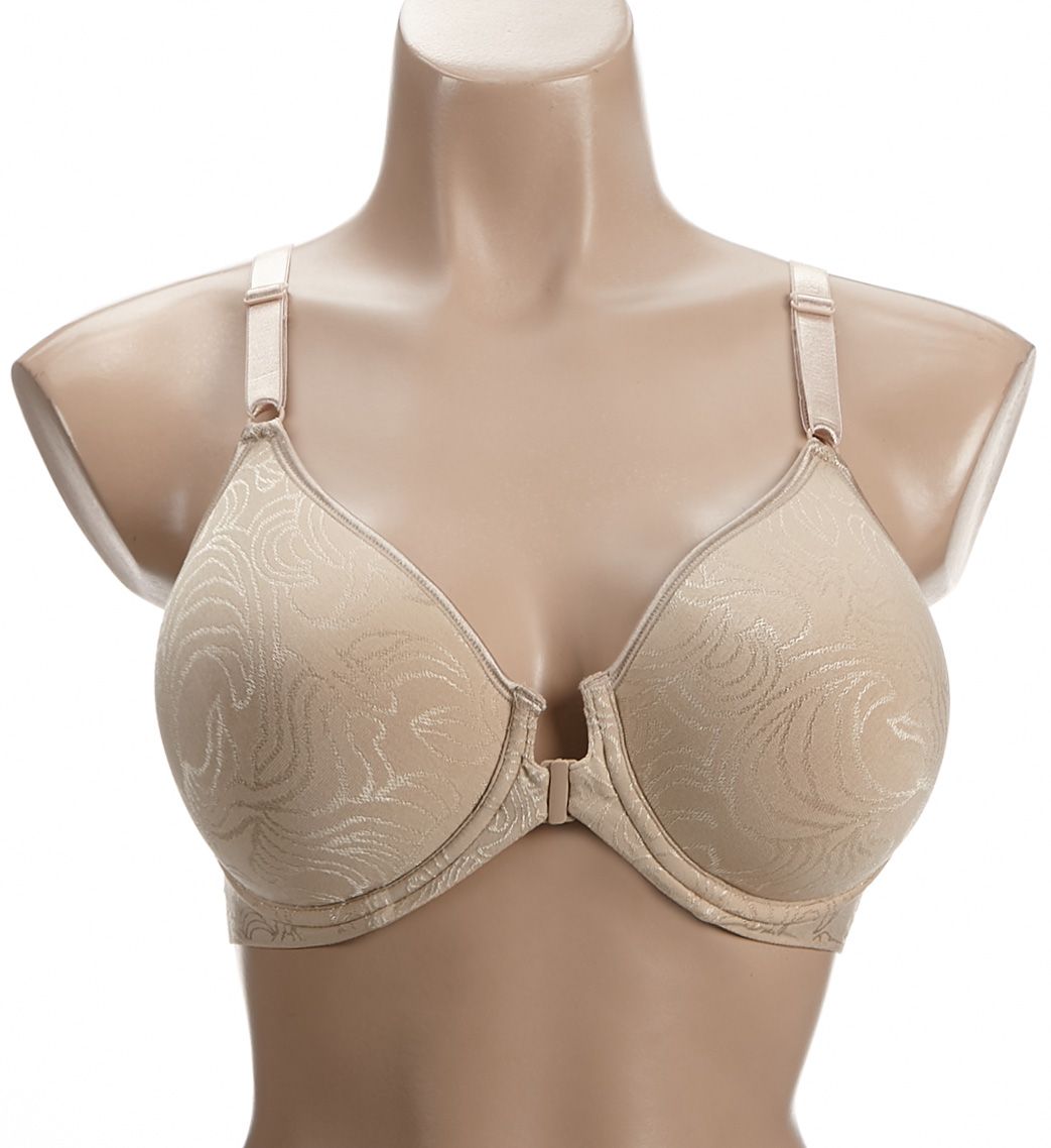 Bali Comfort Revolution Front-Close Underwire Bra Nude 36B  - Image 1