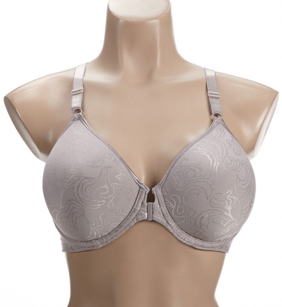 Bali Comfort Revolution Front-Close Underwire Bra Warm Steel 36DD  - Image 1