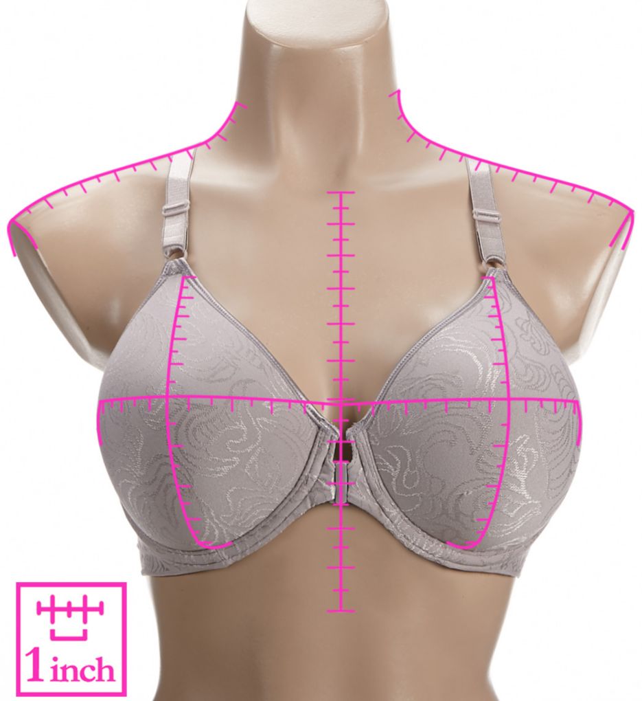 Comfort Revolution Front-Close Underwire Bra-ns7