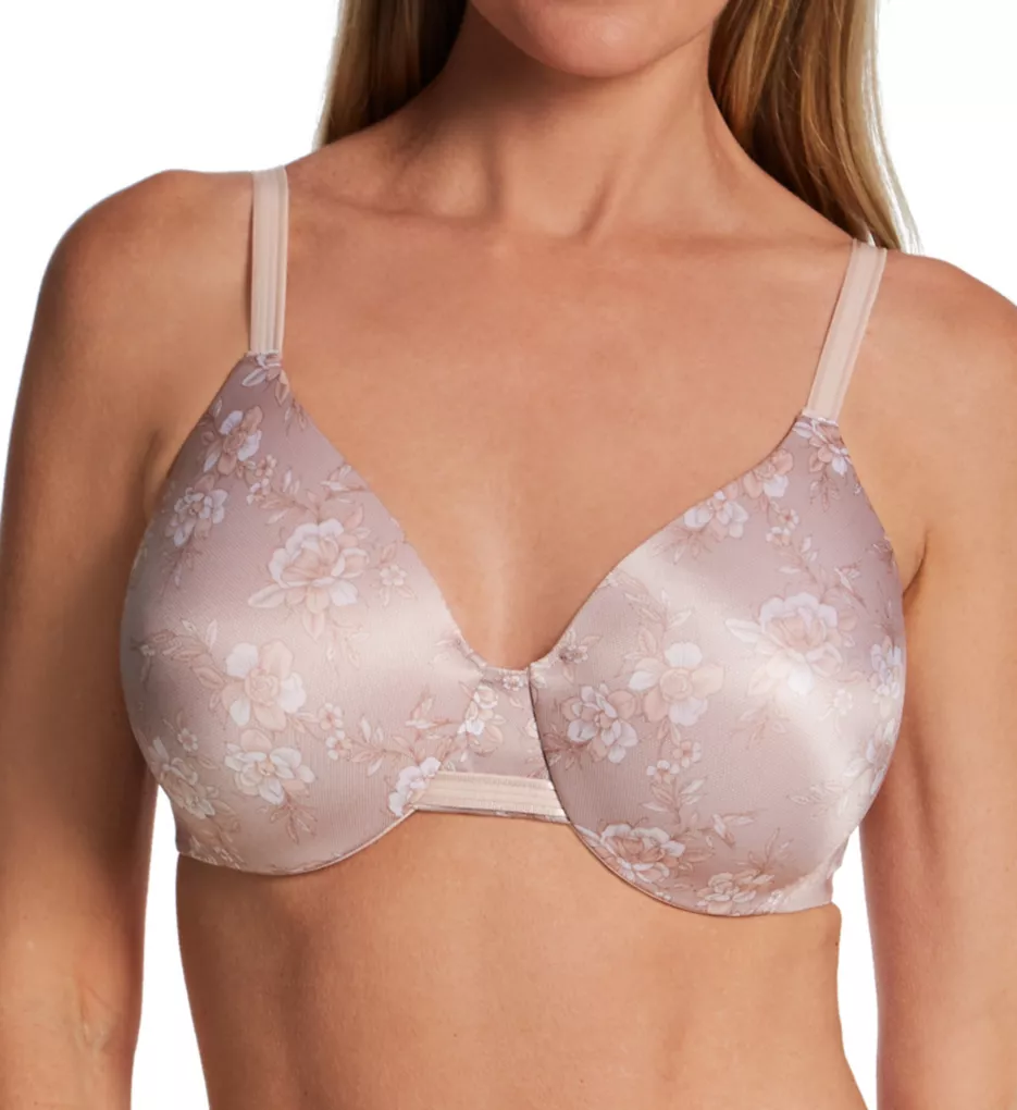 One Smooth U Smoothing & Concealing Underwire Bra Magnolia Mesh Print 42D