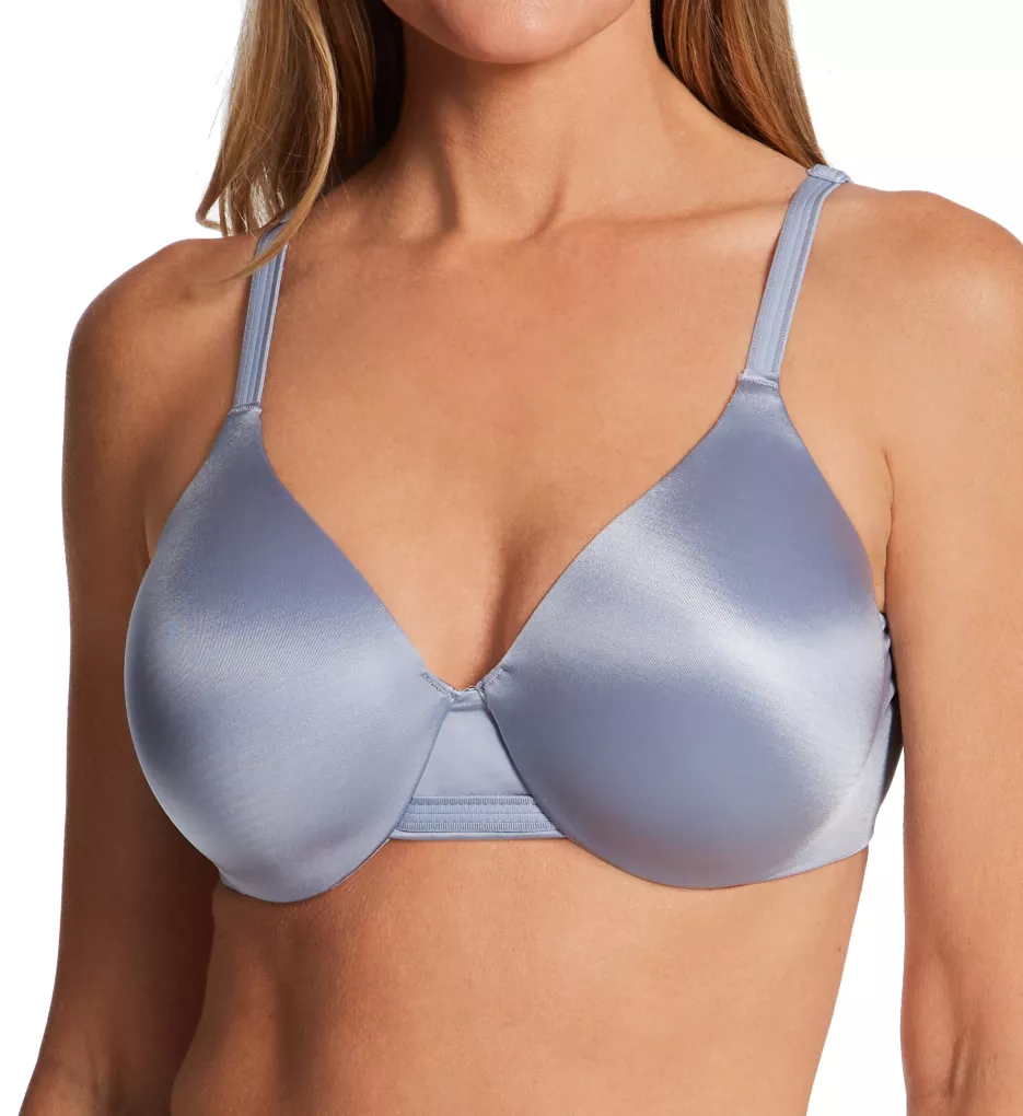 One Smooth U Smoothing & Concealing Underwire Bra Silver Satin 38C