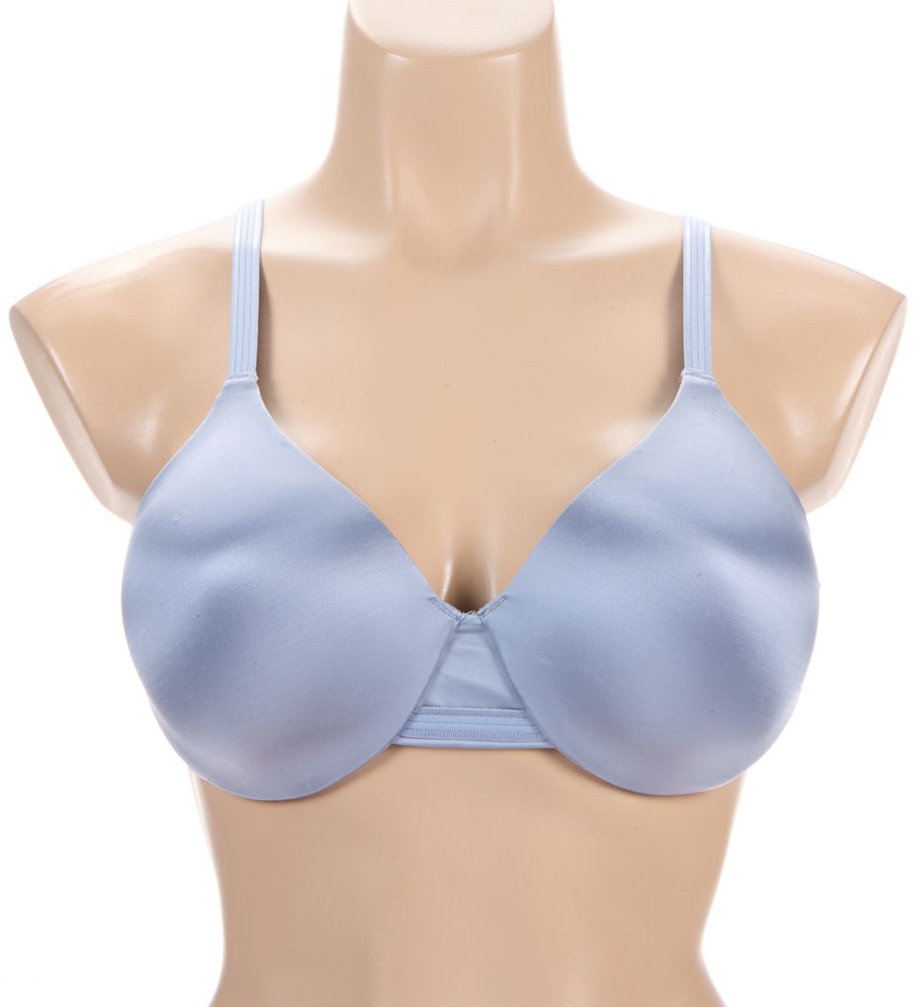 Bali One Smooth U Smoothing & Concealing Underwire Bra Silver Satin 36C  - Image 1