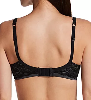 Lace Desire Lightly Lined Underwire Bra Black 34B