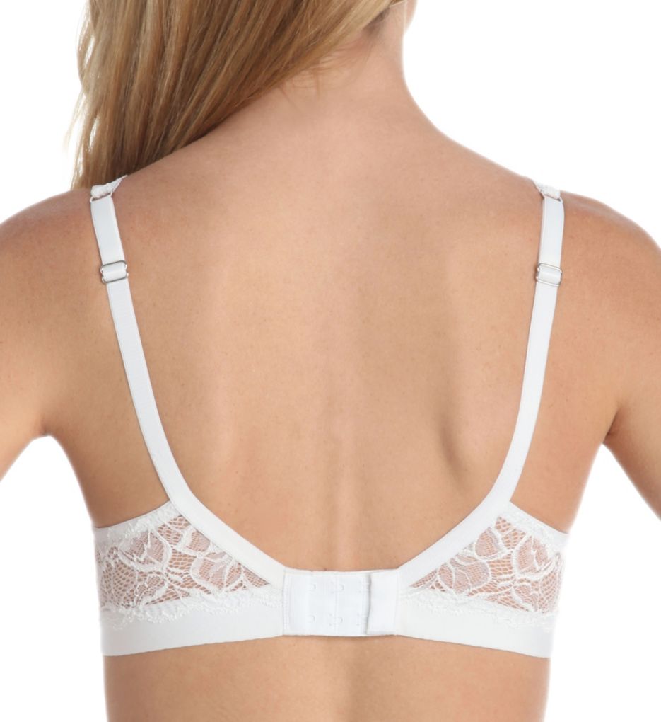 Bali Lace Desire Lightly Lined Underwire Bra White 42B  - Image 2