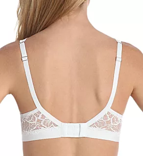 Lace Desire Lightly Lined Underwire Bra White 34B