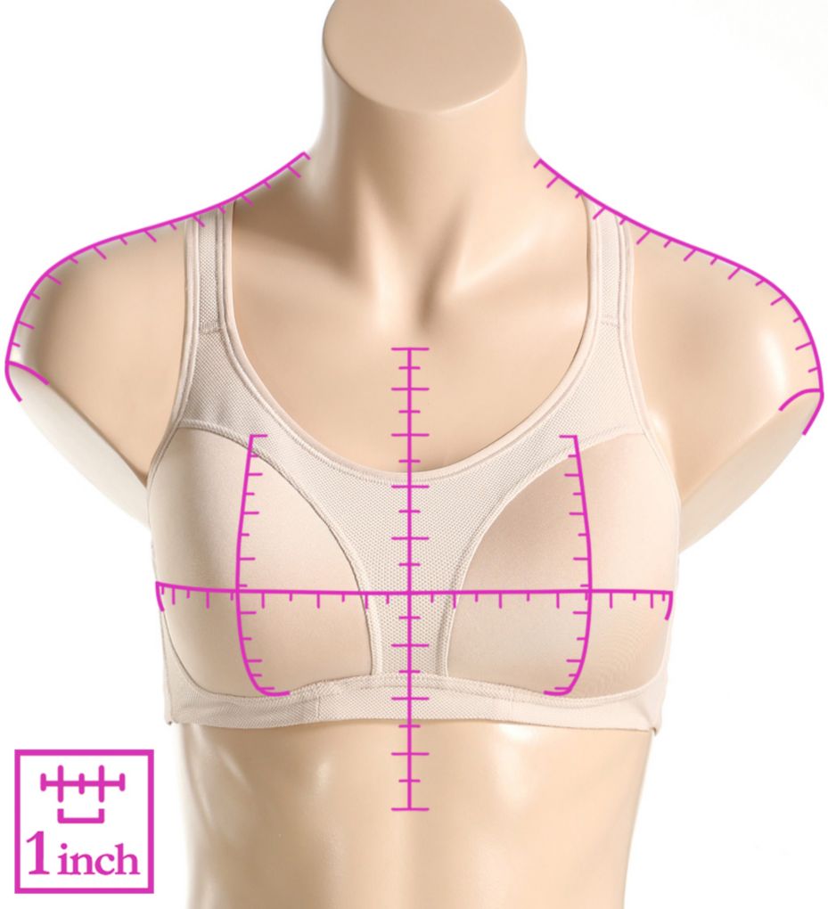 Active Class Extra Coverage Foam Wirefree Bra-ns7