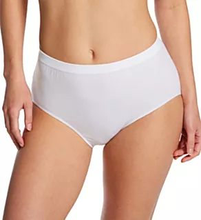 Comfort Revolution Microfiber Brief Panty White 10/11