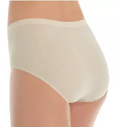 Comfort Revolution Microfiber Brief Panty Light Beige Damask 8/9