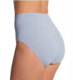 Comfort Revolution Microfiber Brief Panty Silver Satin 10/11