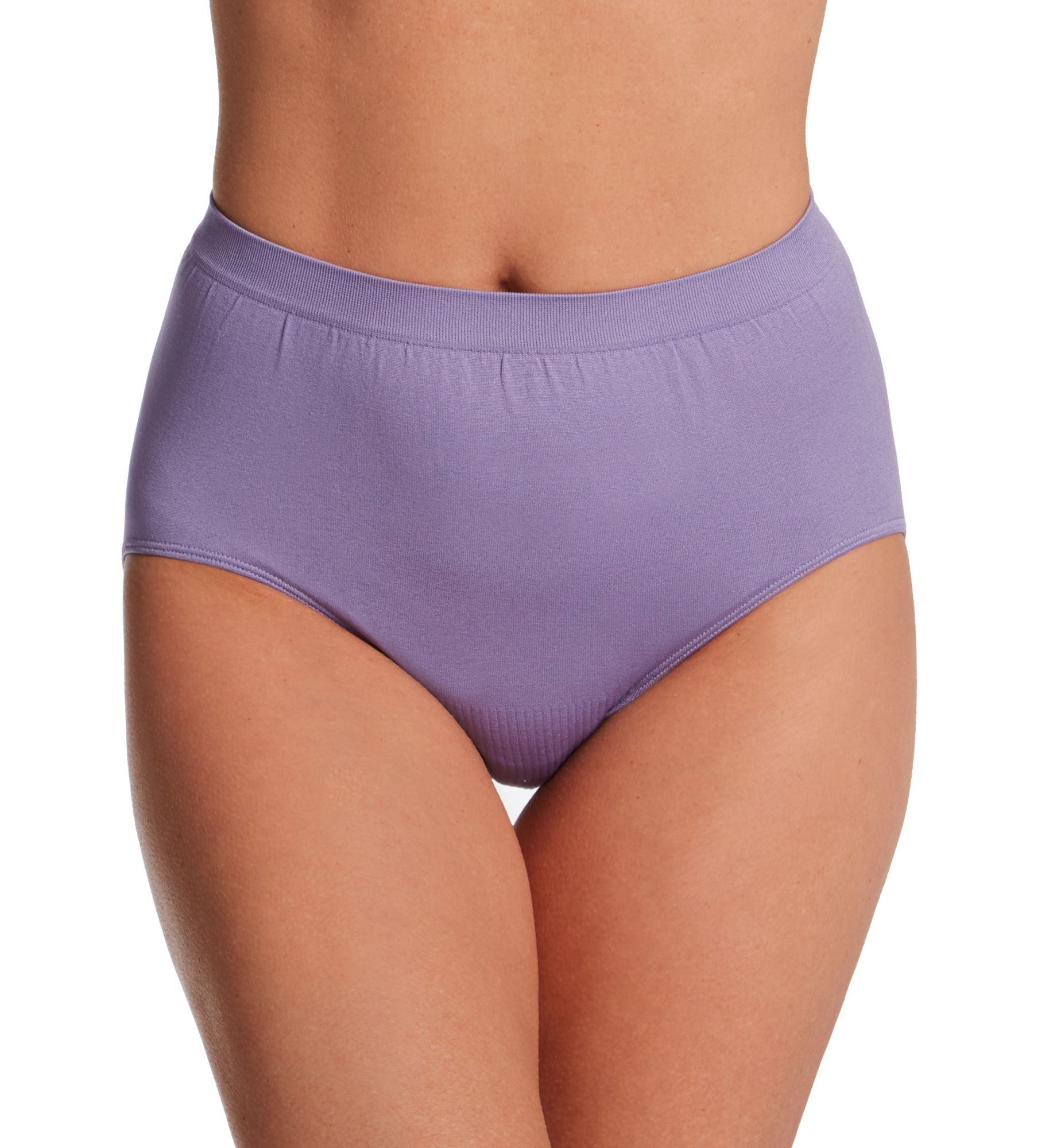 Bali Comfort Revolution Microfiber Brief Panty Purple Shade 2 10/11  - Image 1