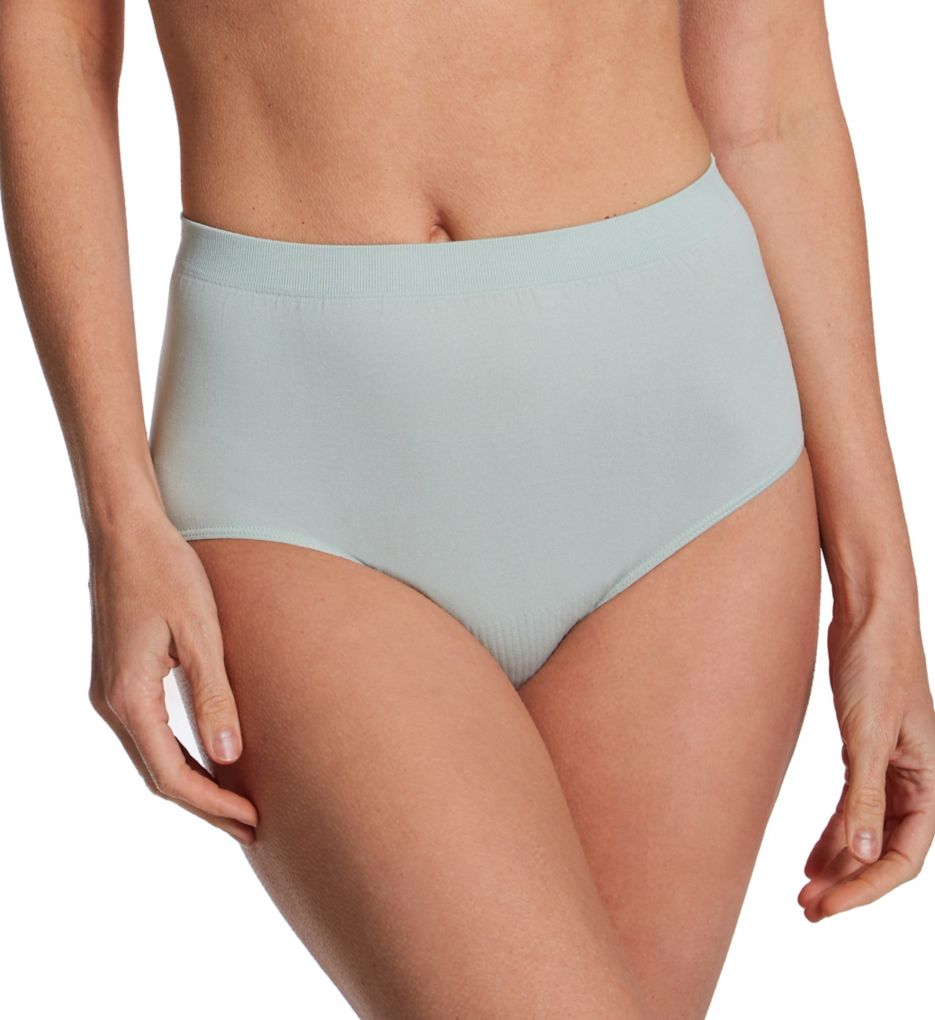  Carole Hochman Womens Underwear Silky Soft Seamless Full  Coverage Modern Brief Panties 5 Pack Multipack Regular & Plus Sizes