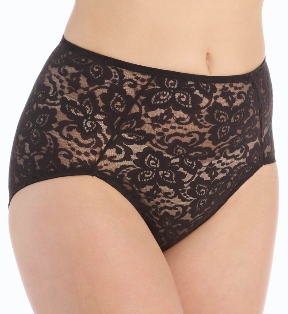 Lace 'N Smooth Shaping Brief Panty-acs