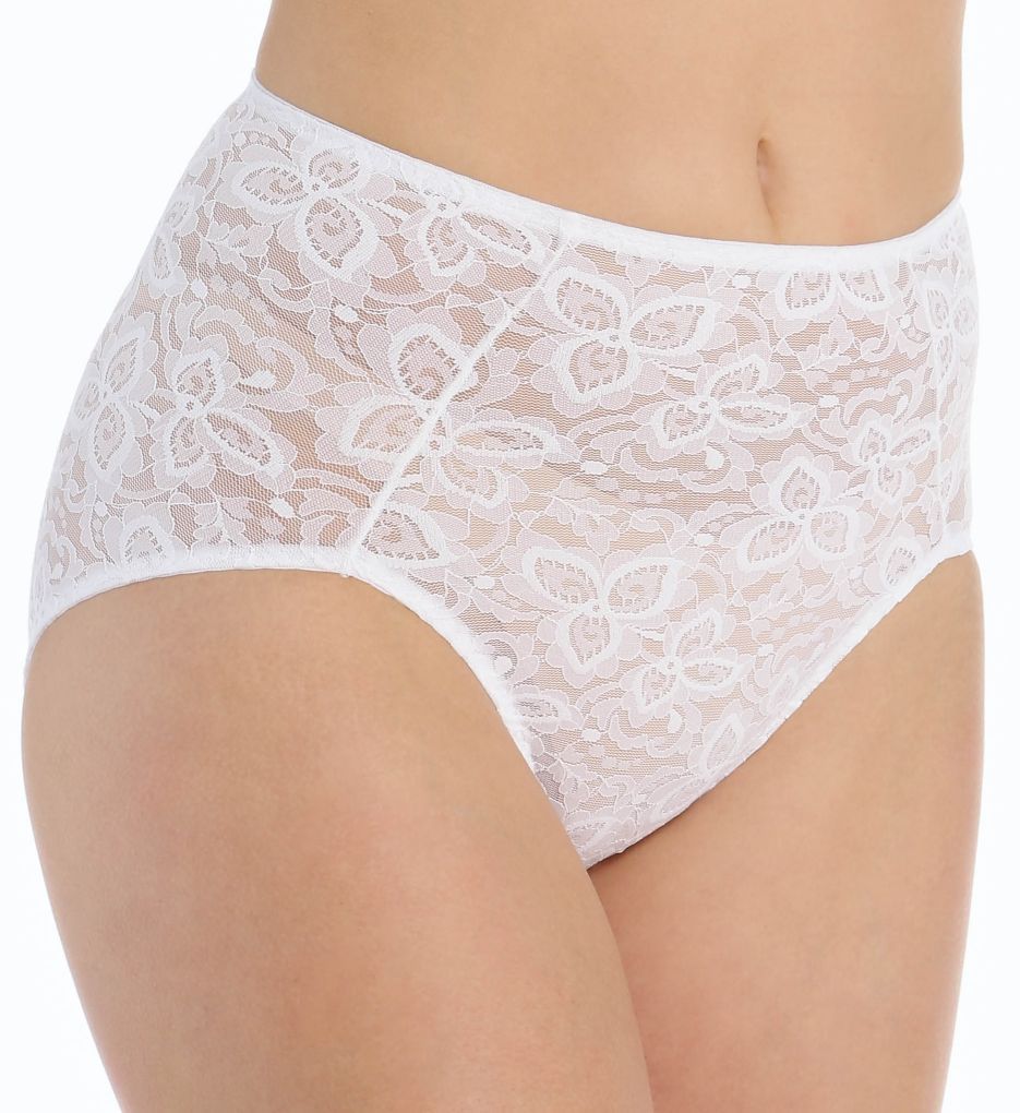 Lace 'N Smooth Shaping Brief Panty-acs