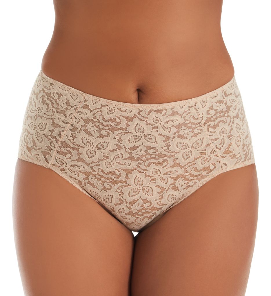 Lace 'N Smooth Shaping Brief Panty-fs