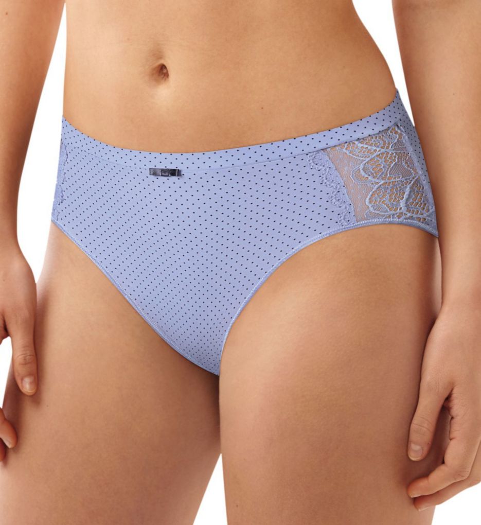 Lace Desire Cotton Hi-Cut Brief Panty-acs