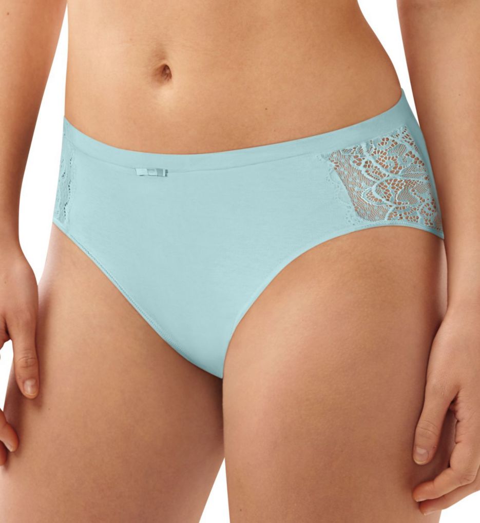 Lace Desire Cotton Hi-Cut Brief Panty-acs