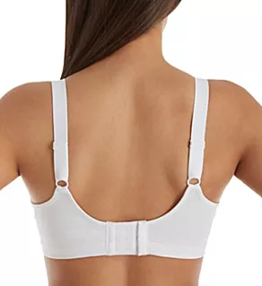 Double Support Soft Touch Wirefree Bra White 34B