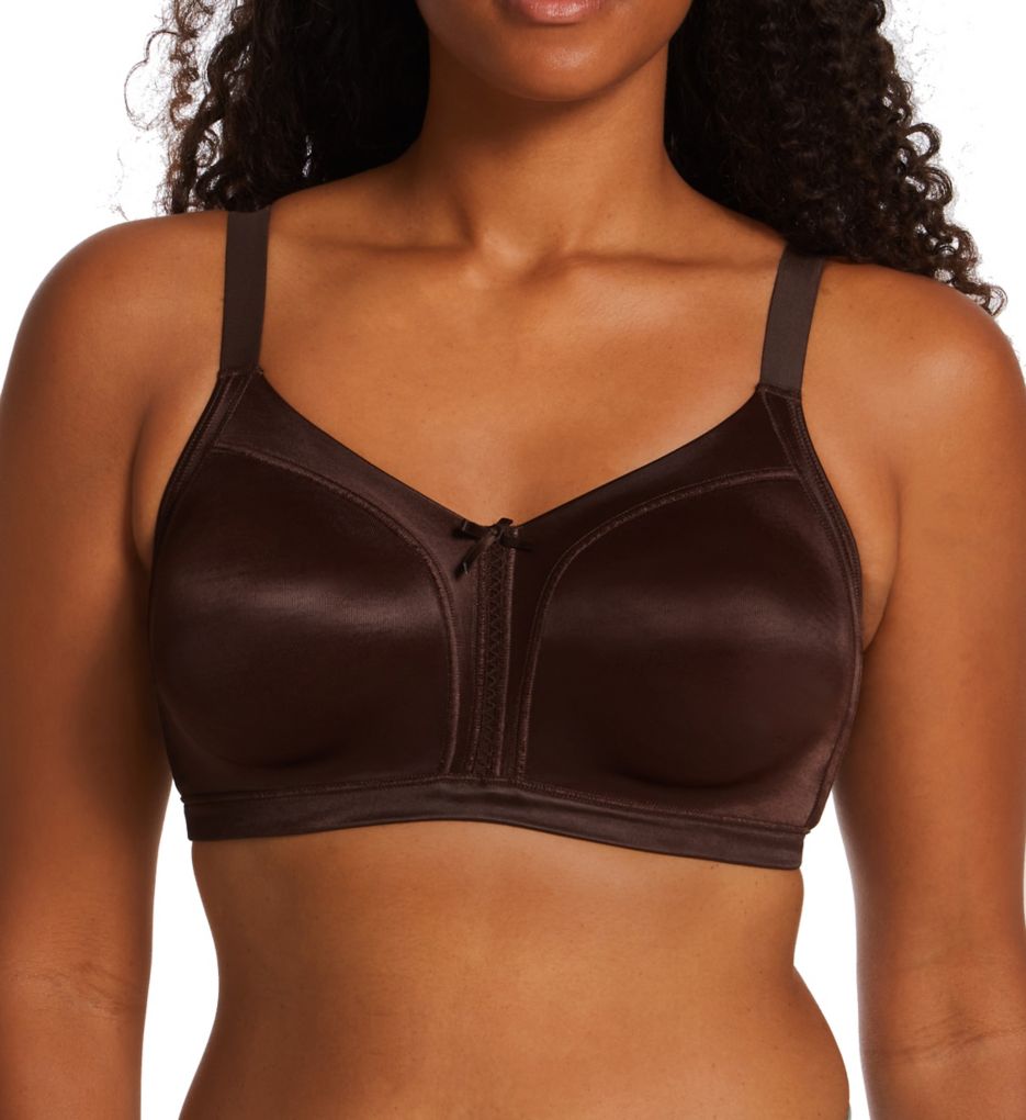 Bali Womens Double Support Soft Touch Back Smoothing Wirefree Bra